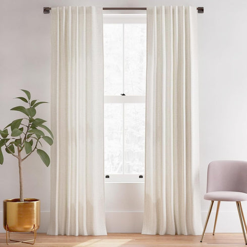 Curtain Rods for Windows 28 to 48 Inch, Blackout Wrap Around Telescoping Rod for Sliding Door