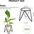 3 Bulb Jspupifip Pcs Glass Plant Terrarium with Metal Stand, Air Plants Holders Hydroponic Plant Vases Desktop Glass