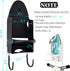 Wall Mounted Ironing Board Rack, Electric Iron Holder, Household Bathroom Shelf for Space Saving