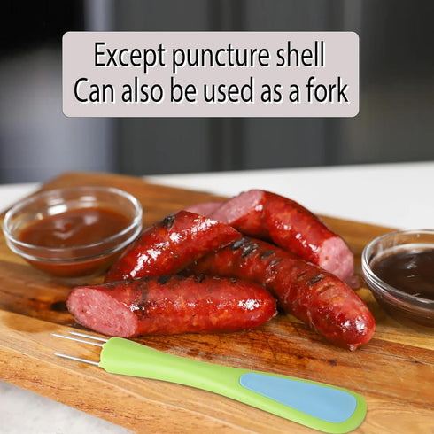ziHenryDa 4 Tool3 pcs Sausage Pricker sharp prongs sausage pricker for Sausage Casings Natural Hog Casing