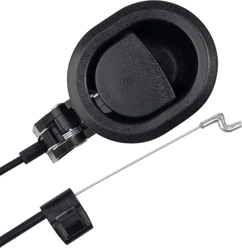 ICYANG Universal Oval Black Plastic Recliner Release Pull Handle - Fits Ashley and Major Brands