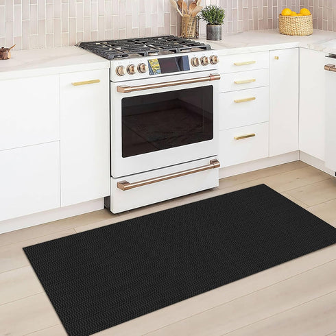 KOZYFLY Washable Runner Rug 2x5 Ft - Rubber Backed Throw Rug, Braided Cotton Entryway Runner Indoor, Carpet Runners for