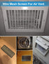 3 Pack Wire Mesh Screen 13.4'' x 9.5'' for Air Vent, 24cm x 34cm, 20 Mesh, 1mm Hole, 304 Stainless Steel Wire Mesh to Prevent Mice, Wasps, Bugs, Rodents, Mosquitoes, Spiders, Squirrels, Easy to Cut