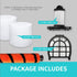 Leemone Replacement Parts for Shark LZ600 LZ601 LZ602 LZ602C APEX UpLight Lift-Away Vacuum Cleaner, Filters & Brush Roll