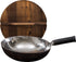 ZhenSanHuan Natural Wooden Wok Lid/Cover, Lightweight Handcrafted Kitchen Accessory, 36cm/14inch