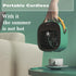 Portable Air Conditioner, 6000mAh Rechargeable Mini Air Conditioner, USB 3-Speed Silent Cooler for Desktop, Office,