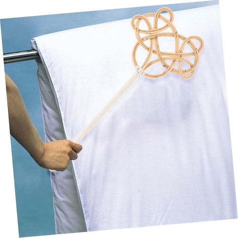 GANAZONO Rattan Cotton Quilt Home Dust Remover Cleaning Tool for Comforter and Blanket Dust Collection, Household