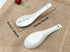10 Pack White Ceramic Soup Spoons,Wonton Soup Spoons,Asian Soup Spoon Set,5"Kid Spoons,Tasting Spoon,Side Dishes,Table Spoons,Small Appetizer Spoon,Stackable Ramekins Can Stand,Deep Oval Design