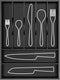 ROYAL CRAFT WOOD Luxury Bamboo Kitchen Drawer Organizer - 7 Slot Silverware & Utensil Holder