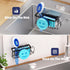 Face,4-in-1 1 MURLONG Sponge Holder for Kitchen Sink,Sink Caddy Smiley Sponge Holder with Suction Cups & PCS Adhesive