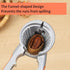 1 2PCS PCS Nut Crackers Heavy Duty Walnut Cracker with Non-Slip Handle Nut Crackers Tools Funnel Walnut Pliers