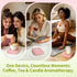 3-Temp Settings, VOBAGA Coffee Mug Warmer for Desk with Auto Shut Off & Coffee Cup Warmer Galentines Day Gift Home