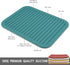 Smithcraft Silicone Trivets Mats for Hot Dishes, Hot Pads for Countertops, Set of 2 in Light Grey
