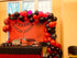 Red Black Balloons - 100 pcs 12 inch Latex Balloons for Birthday Party Decoration