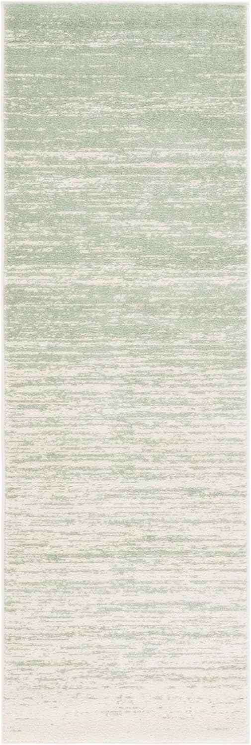 SAFAVIEH Adirondack Collection Runner Rug - 2'6" x 6' Runner, Sage &