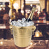 NOLITOY 1pc Ice Bucket Insulated Cooler Bag To Go Food Containers with Lids Round Vase Metal Drink Tub Bar Accessories Disco Ice Bucket Beverage Bottle Iced Bucket Gathering Ice Bucket Keg