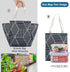 iknoe Insulated Lunch Bag for Women, 9L Foldable Cooler Bag with Pockets, Leakproof & Portable for Picnic, Office,