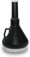 Funnel King 32125 Double Capped Funnel - Black, 1 1/3-Qt (11" Length)