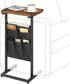 HOOBRO C Shaped End Table, 28.3" Side Table for Small Spaces, Couch