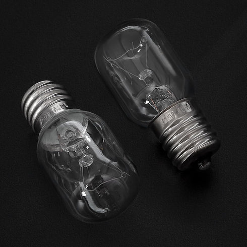 UP2WIN Light Bulb Compatible with Whirlpool 8206232A, 40w 125v Microwave Oven Light, E17 Base, 3 Pack