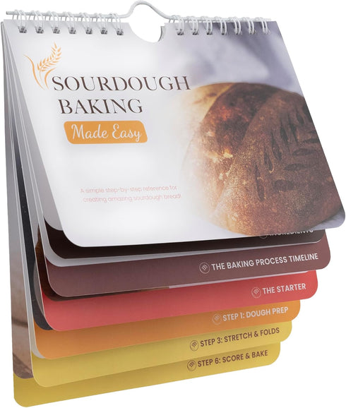Chestnut Hill Originals Sourdough Bread Baking Quick Reference Guide Beginner-Friendly Sourdough Tools, Timelines & Baking