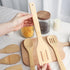 6PCS Bamboo Kitchen Utensils Set | Bamboo Spatula Spoons for Home Kitchen | Housewarming Holiday Gift