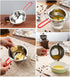 Stainless Steel Double Boiler Pot, 600ML Updated Melting Pot with Silicone Spatula for Melting Butter, Chocolate, Candy