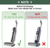 S5 Combo Brush Roller Replacement Parts for Floor ONE S5 Combo Cordless Wet Dry Vacuum Cleaner, 2 Pack