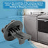 W11457841 Washer Lid Strike Compatible with Whirlpool Maytag Kenmore, Upgrade Washer Door Lock, Latch Switch Sensitivity