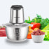 Liebe&Lecker Food Processor, Meat Grinder with 1 Bowl 8 Cup, Electric Food Chopper, 4 Sharp Blades, 2 Speed, 350W