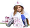 Birdy Boutique Kids Car Seat Poncho – Reversible Warm and Cozy Blanket, Safe to Use Over Seat Belts, Easy on Easy Off,