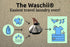 Portable Travel Laundry Bag - Solar Heated, Eco-Friendly, Compact Durable Laundry Solution for Camping and Hiking