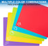 5 Pieces Flexible Plastic Cutting Board Mats, BPA Free Non Slip Cutting Boards for Kitchen, Red, Yellow, Green, Purple,