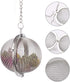 2Pcs Stainless Steel Tea Ball, 2.04 Inch Mesh Tea Infuser Strainers for Loose Leaf Tea and Seasoning