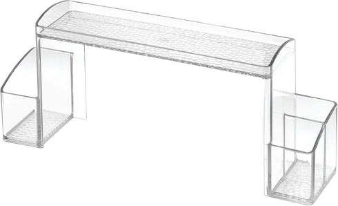 43130 12" 3" 5.25", iDesign - Med+ Plastic High Rise Bathroom Medicine Cabinet Organizer, for Vanity, Prescriptions