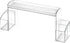43130 12" 3" 5.25", iDesign - Med+ Plastic High Rise Bathroom Medicine Cabinet Organizer, for Vanity, Prescriptions