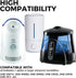 20 Pack Demineralization Cartridge for Humidifier, Fit for HoMedics Ultrasonic, Prevent Hard Water Build-Up & Purifies