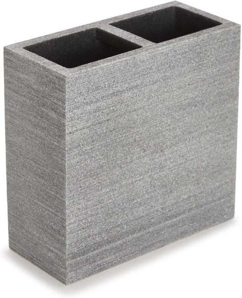 Kassatex Slate Bath Accessories - Toothbrush Holder