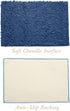Non-Slip Bath Rug, Extra Soft Microfiber Shag Carpet, Fast Dry Shower Mat, Machine Washable (Navy Blue)