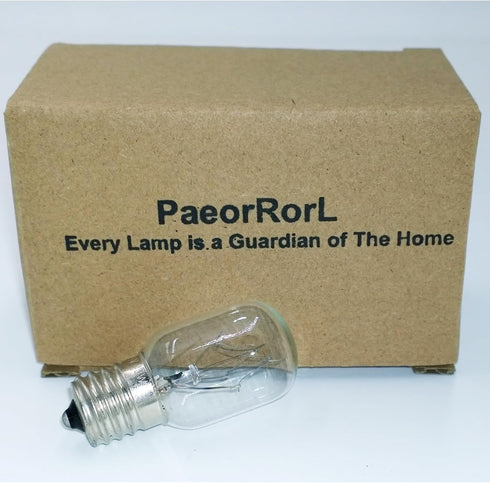 8206232A Microwave Oven Light Bulb - 40W 125V E17 Base, Compatible with Whirlpool, Maytag, GE, Kenmore, 6 Packs