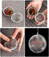 Mayata 3pcs Stainless Steel Fine Mesh Seasoning Ball, Kitchen Soup Spice Stew Filter Tool, Metal Tea Bag Tea Ball (3pcs