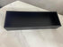 Bamboo Kitchen Drawer Organizer, Black Box Utensil Tray, Cutlery Holder, Desk Supplies & Accessories - 12"x4"x2"