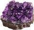 rockcloud Natural Purple Amethyst Quartz Crystal Cluster, Geode Druzy Home Decoration Gemstone Specimen