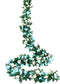 Miracliy 5Pcs 41FT Blue and White Flower Garland, Artificial Rose Arch Vines for Wedding Backdrop Decoration