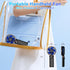 Portable Handheld Fan, 5200mAh Rechargeable, 180° Foldable Mini Hand Held Fan, Max 22 HRS Working, 6 Speeds, LED Display