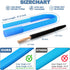 2 Pieces Dryer Vent Cleaner Kit, Compatible with All Vacuum Cleaners, Lint Brush and Hose Attachment