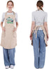 Fairy's Gift Funny Cooking Aprons for Women - Embroidered Cute Kitchen Apron for Baking, Gifts for Mom, Chef