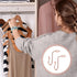 50 Pieces Hanger Connector Hooks, Metal Hanger Extender Hooks for Different Clothes Hangers, Rose Gold
