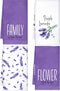 Bencailor 4 Pcs Decorative Sunflower Kitchen Towels, Funny Absorbent Dish Towels, Buffalo Plaid Tea Towels,