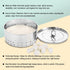 5.5"W 5.5"L 2.3"H inches KSJONE Stainless Steel Round Paneer Maker/Mould/Strainer Perfect for Making Delicious Tofu
